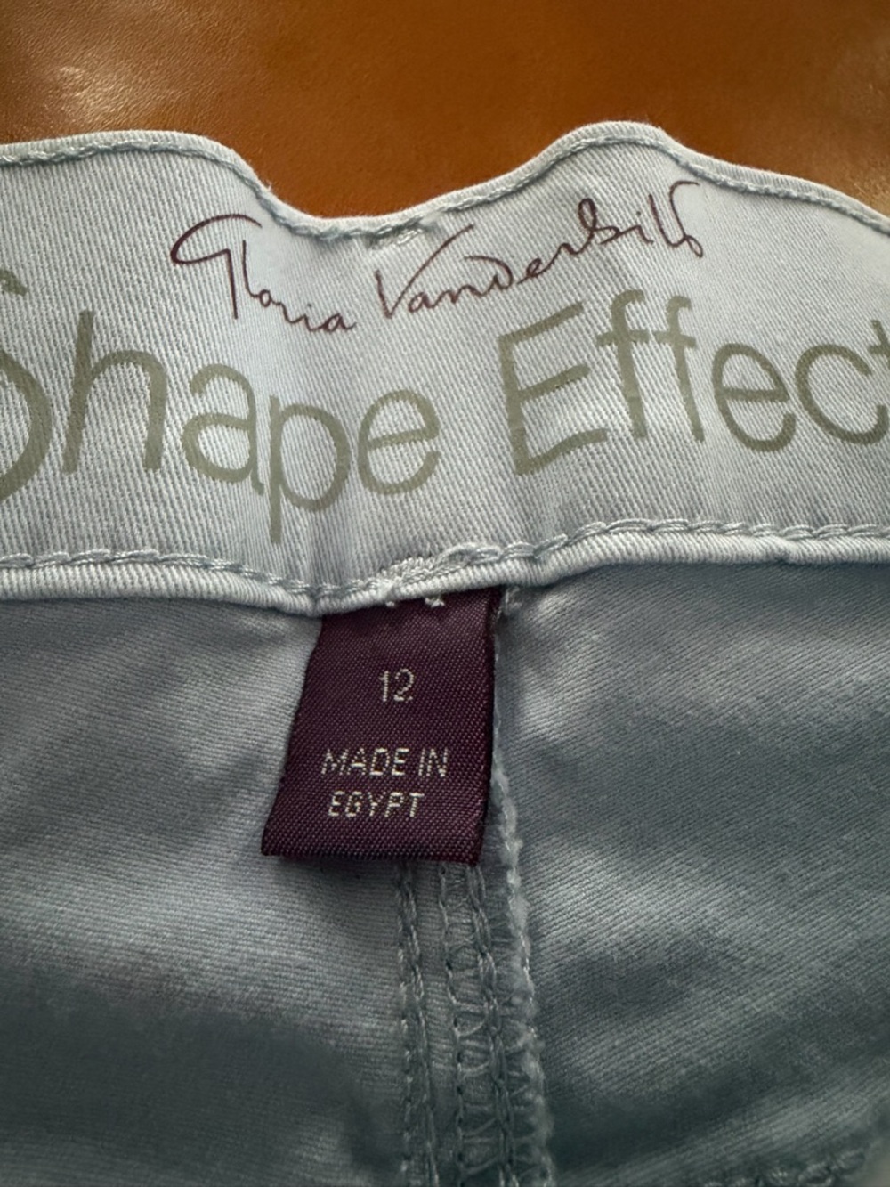 Gloria Vanderbilt Shape Effect High Rise Wide Leg Crop - Picture 3 of 5